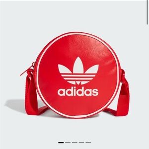 NWT Adidas Red Classic Round Bag